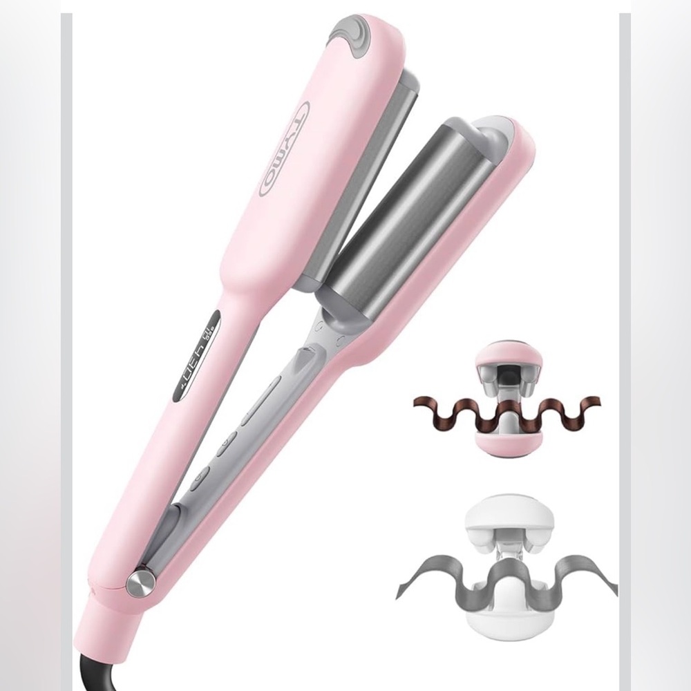Pink Hair Waver Styling Iron - TYMO brand
